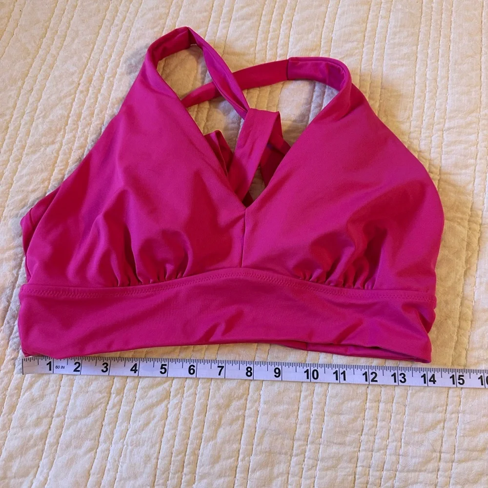 Athleta Magenta Bikini Top - Picture 2 of 5
